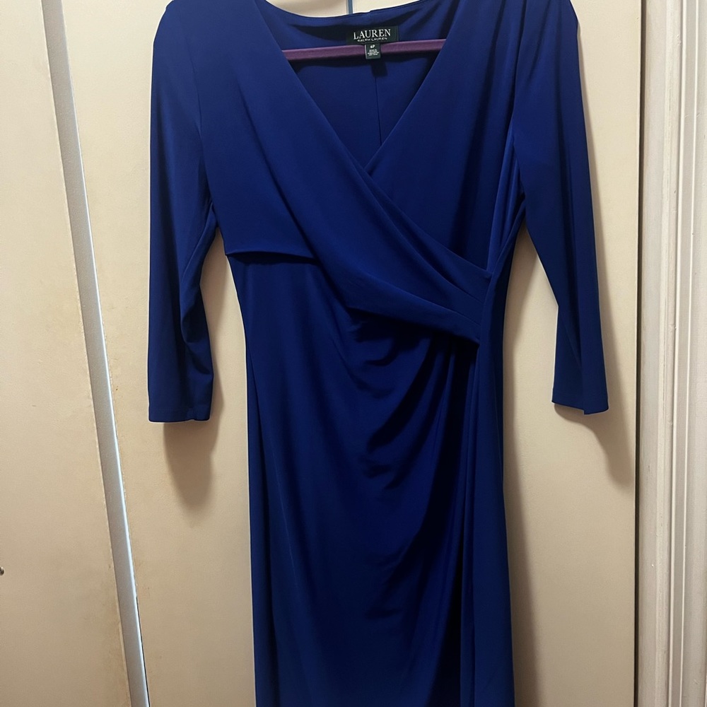 Ralph Lauren Blue Wrap Dress